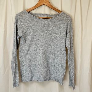 h&m LOGG gray basic sweater
